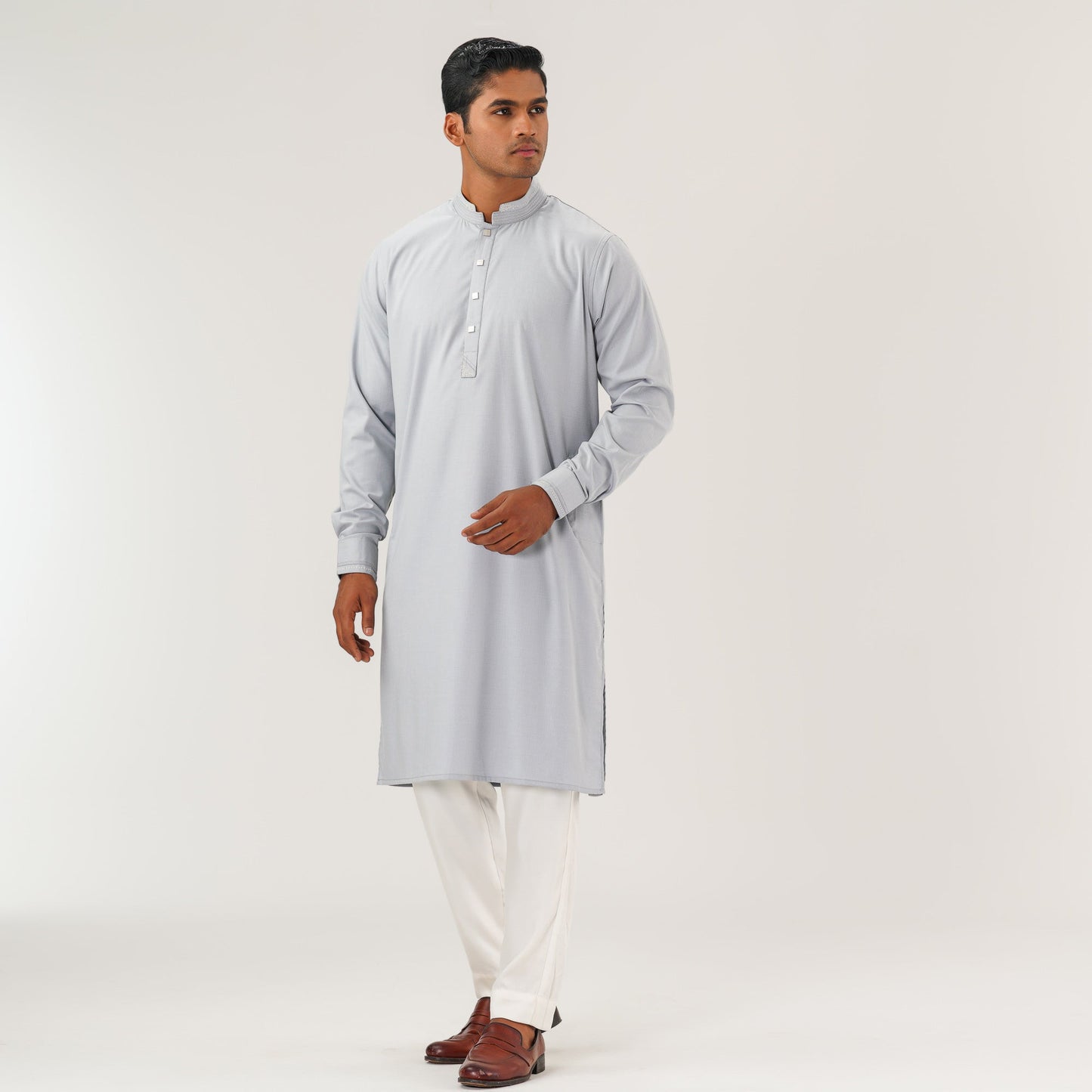 Mens Cloud Ash Premium Panjabi