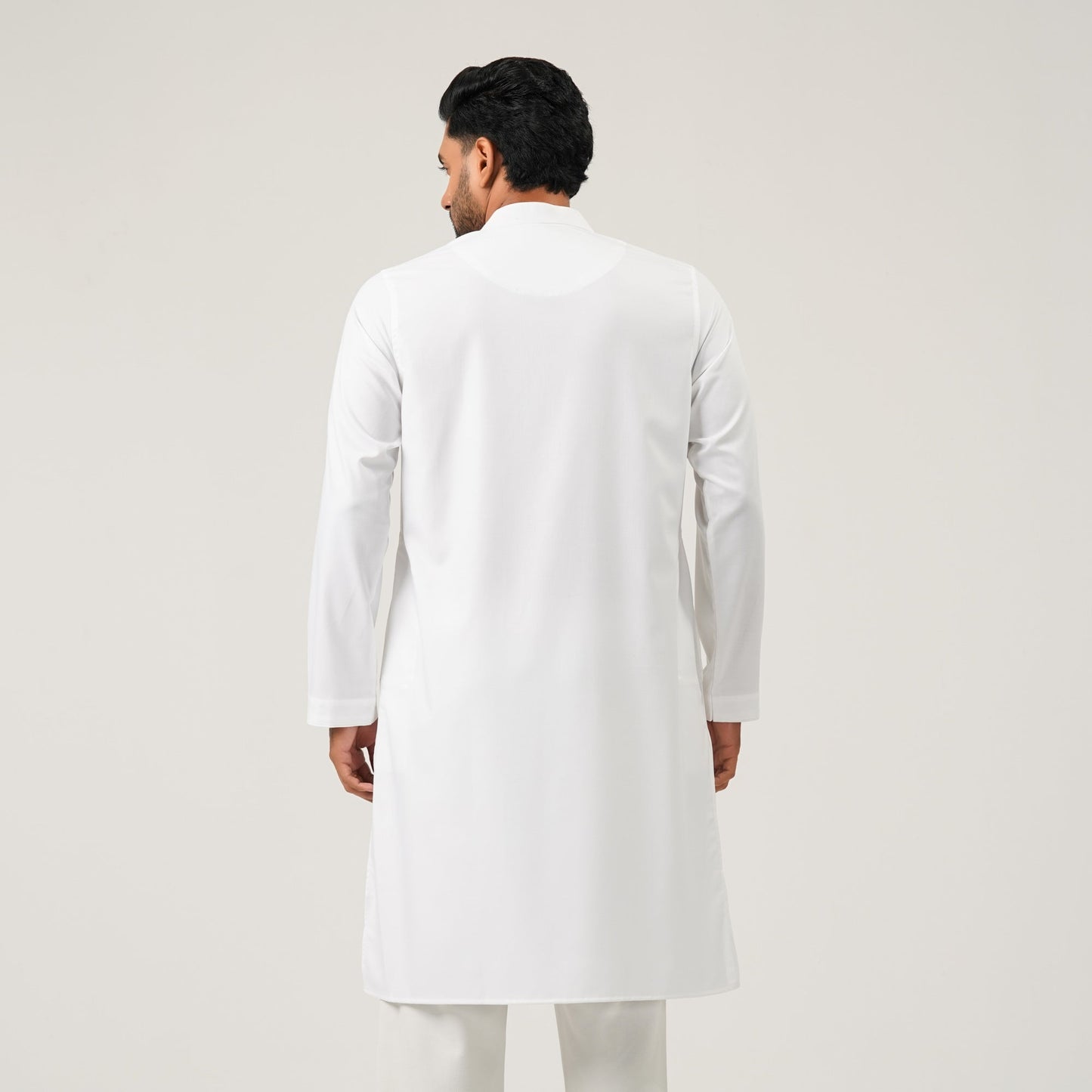 Mens White Panjabi