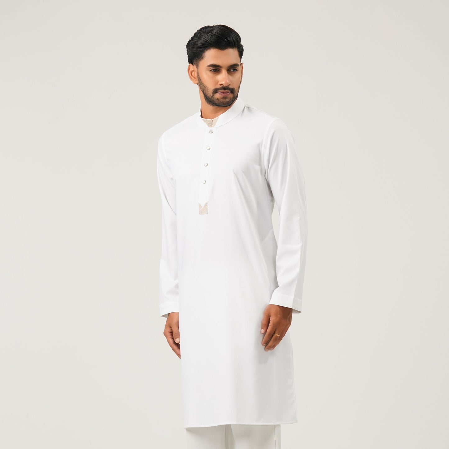 Mens White Panjabi