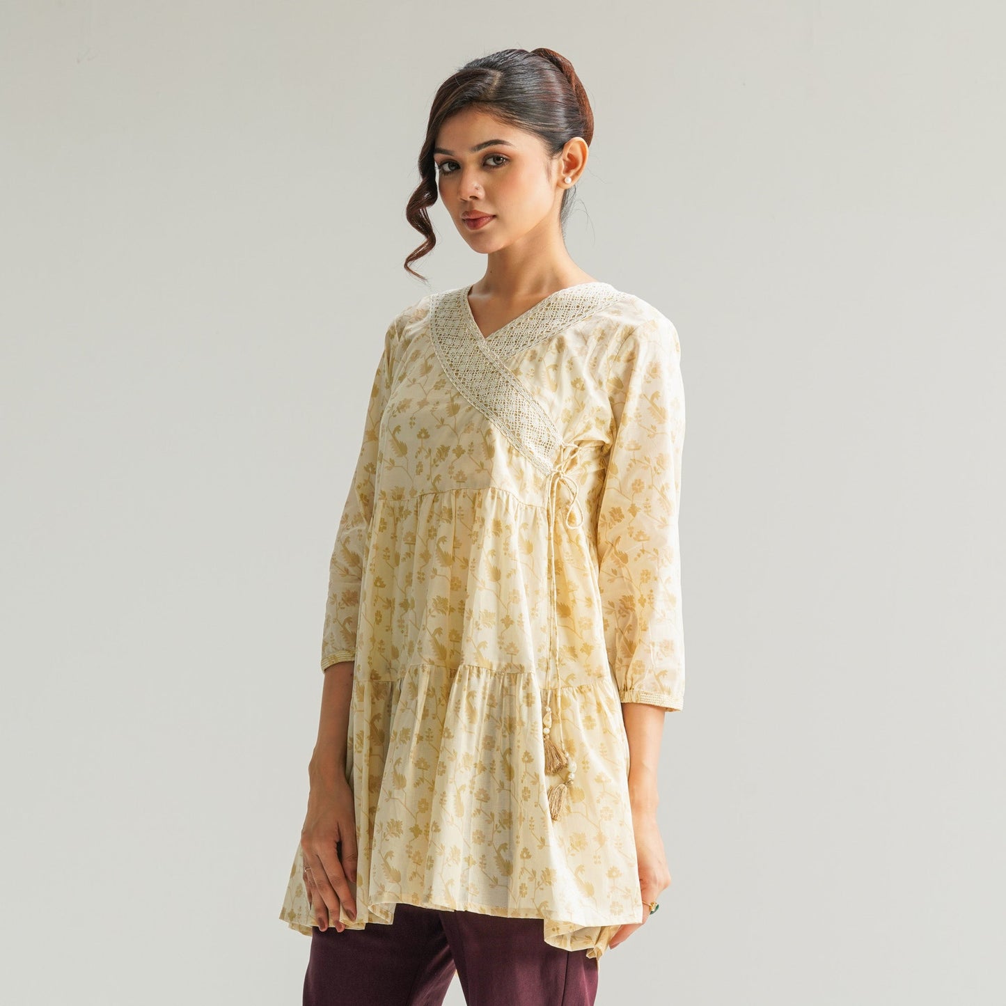 Womens Cream White Tops