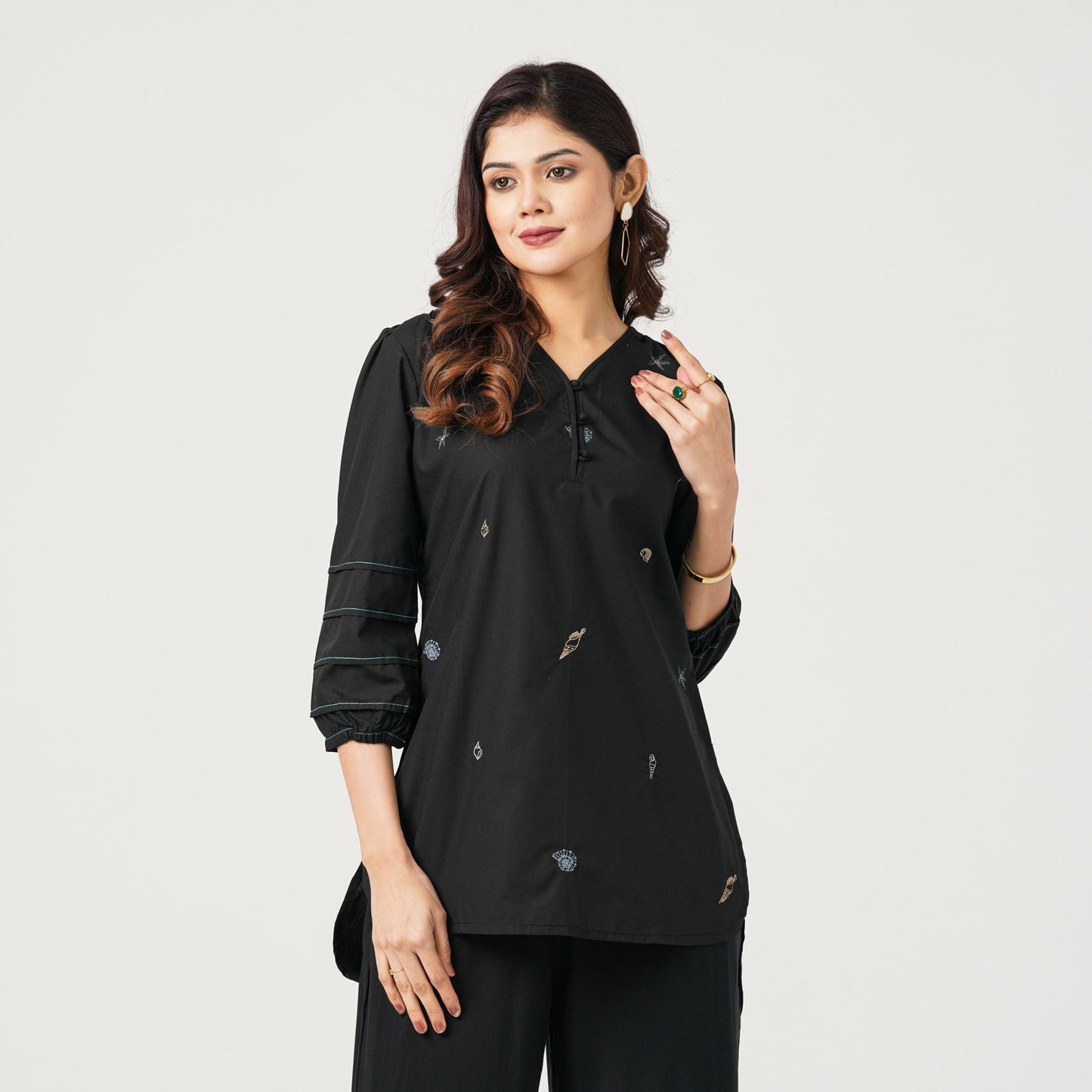 Women’s Cotton Embroidered Top
