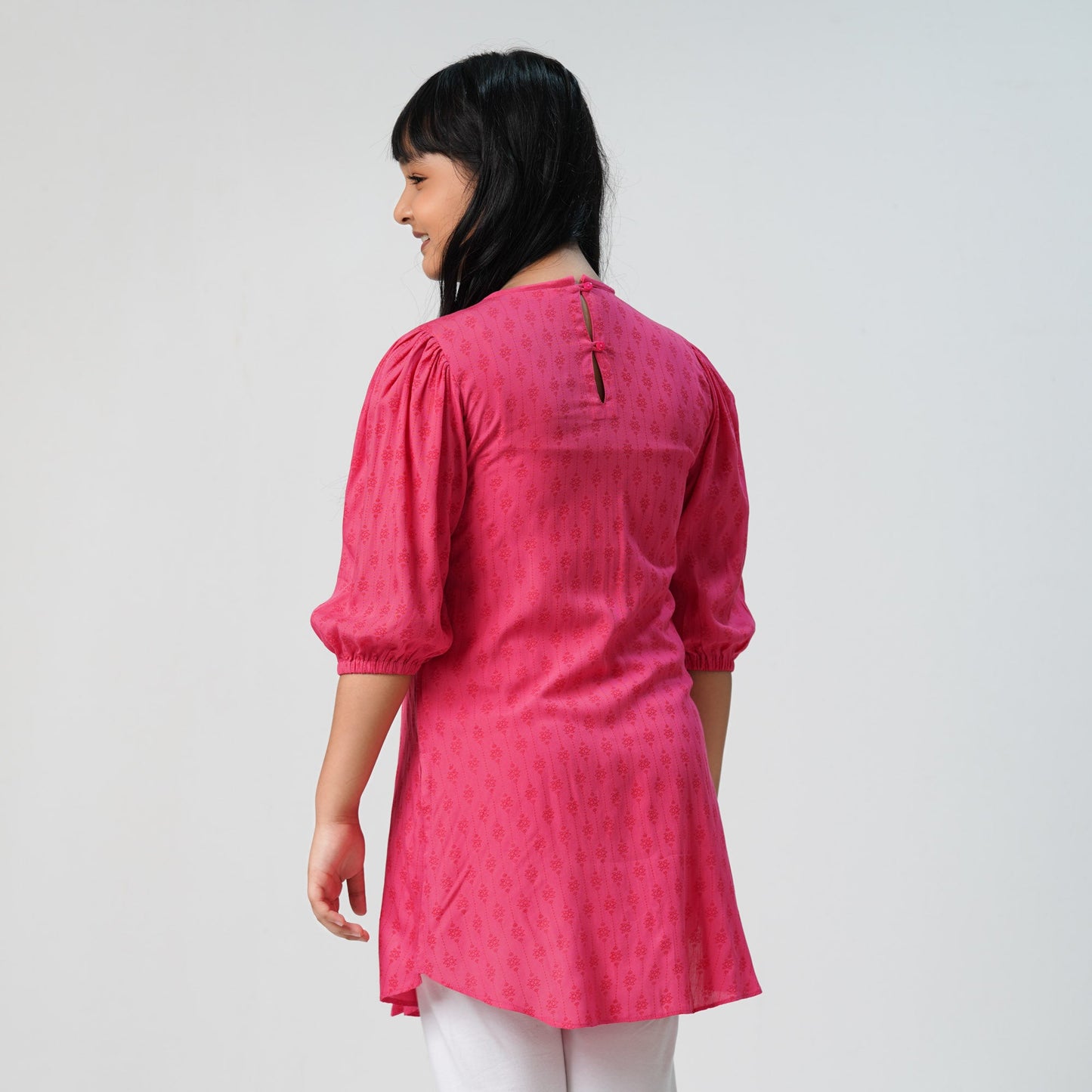 Teen Girls Coral Red Tunic
