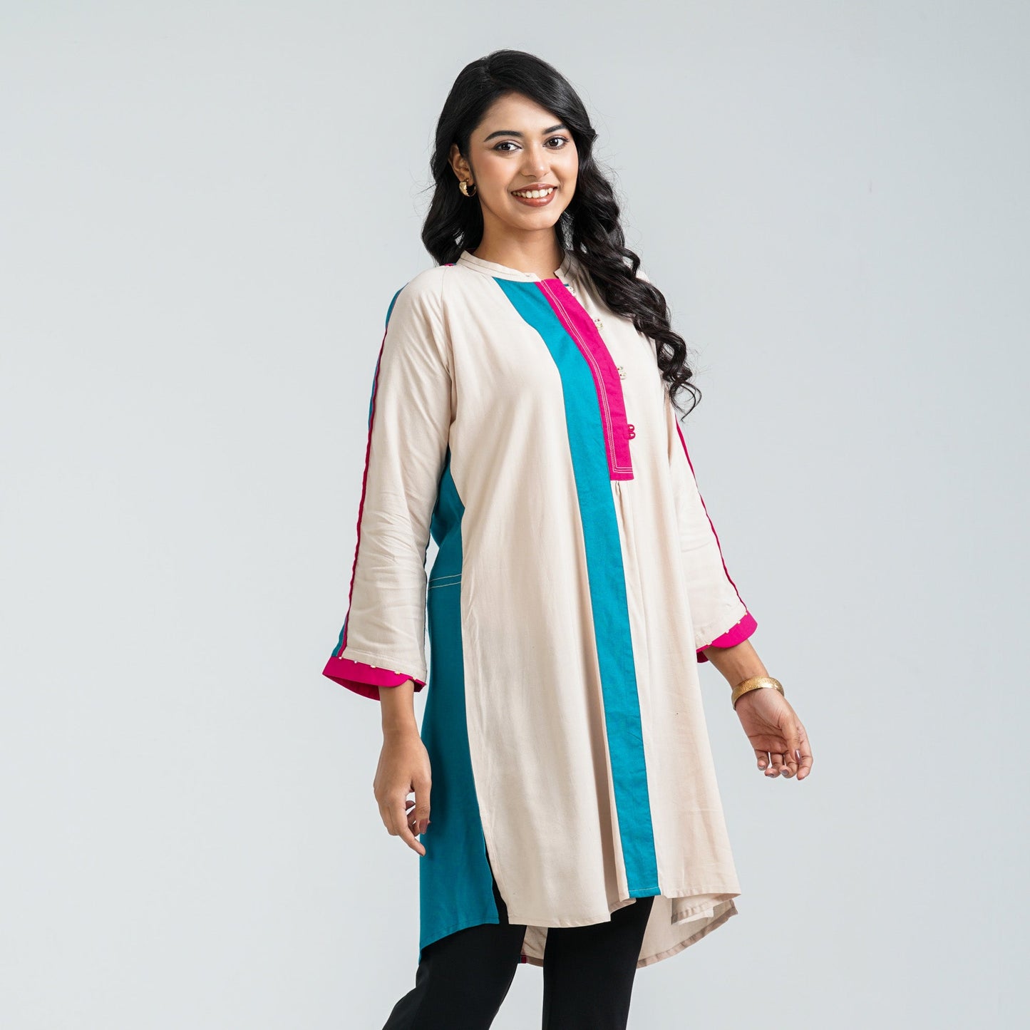 Women’s Multicolor Viscose Tunic