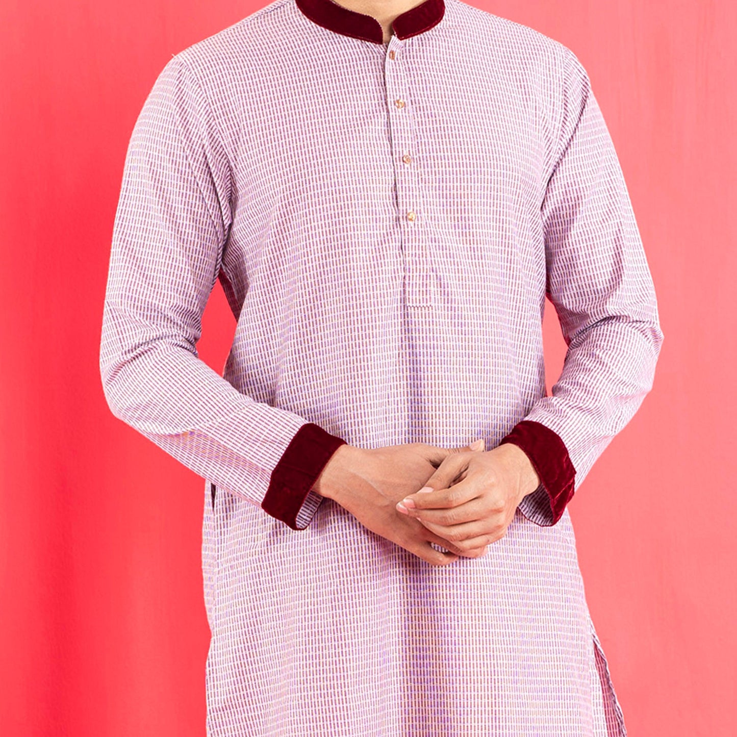 Mens Panjabi- Maroon