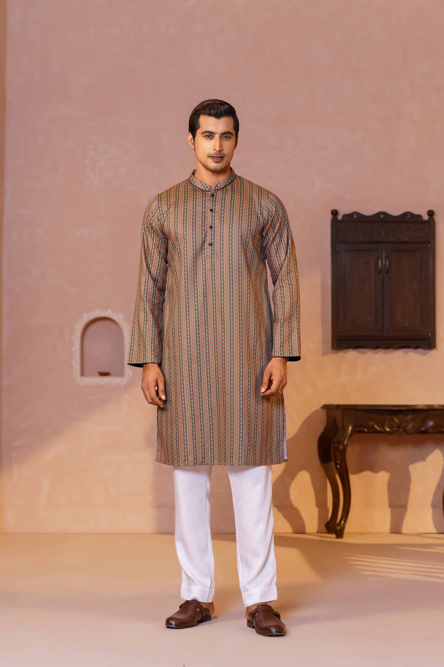 Mens Basic Panjabi- Multi