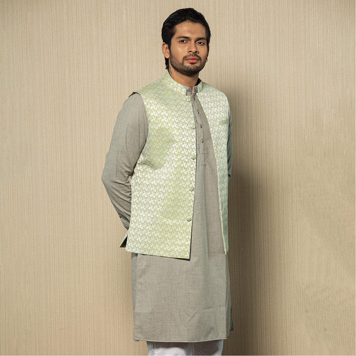 Mens Vest - Green