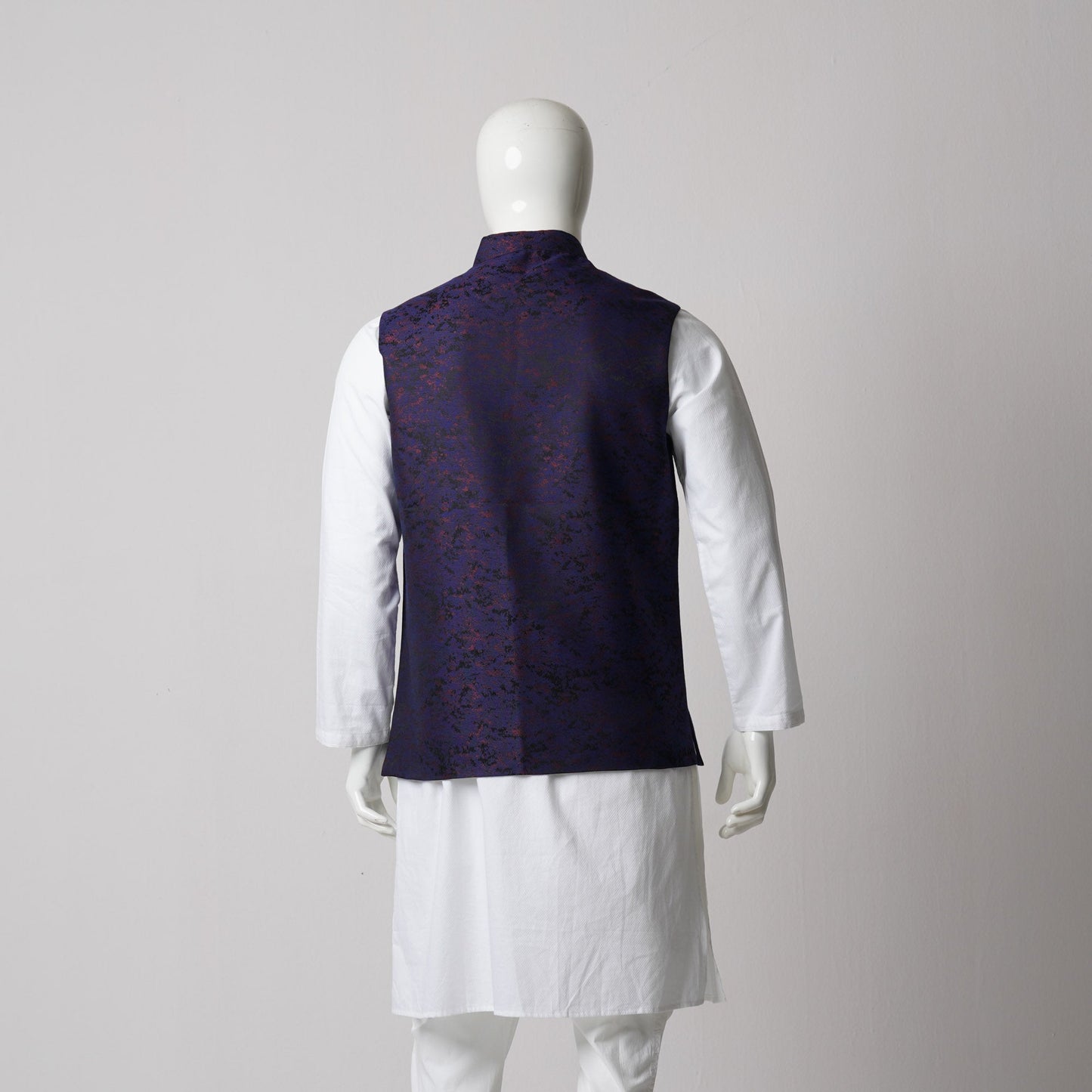 MENS VEST-Purple Red