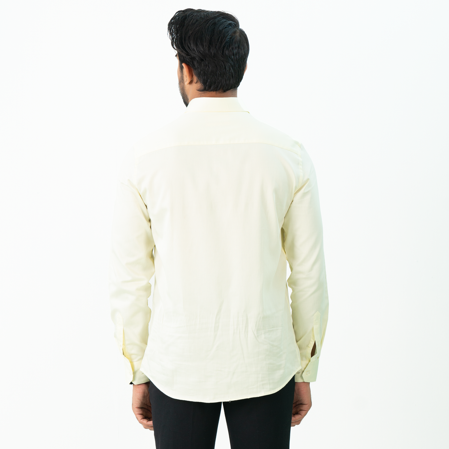 Formal Shirt-Light Yellow 1