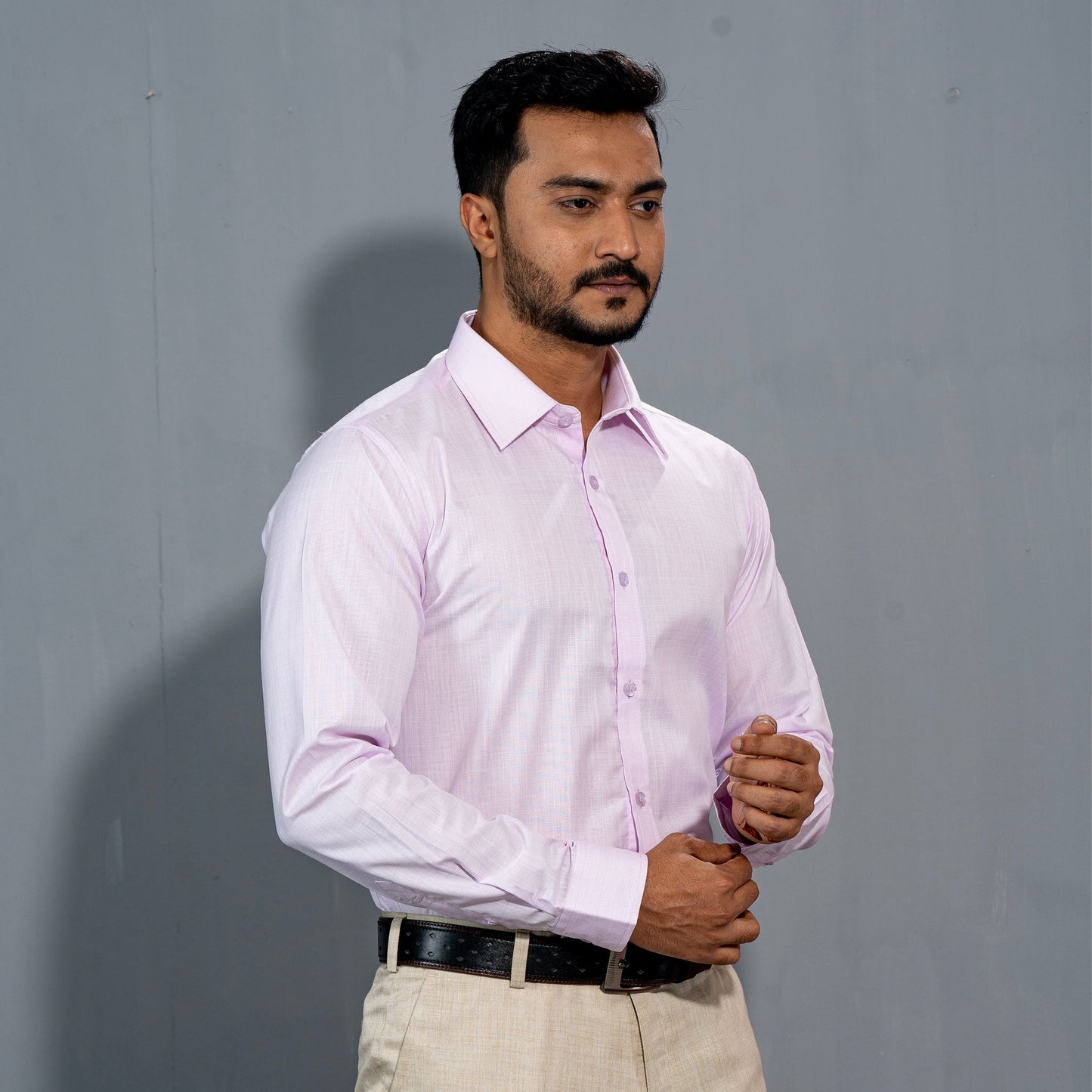 Men's Light Pink Shirt