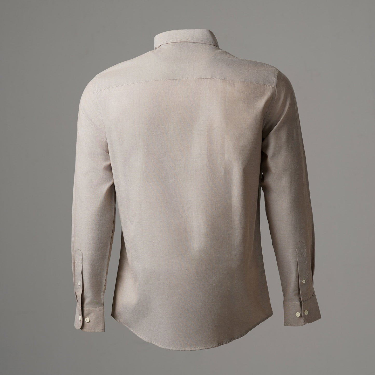 Mens Tan Formal Shirt