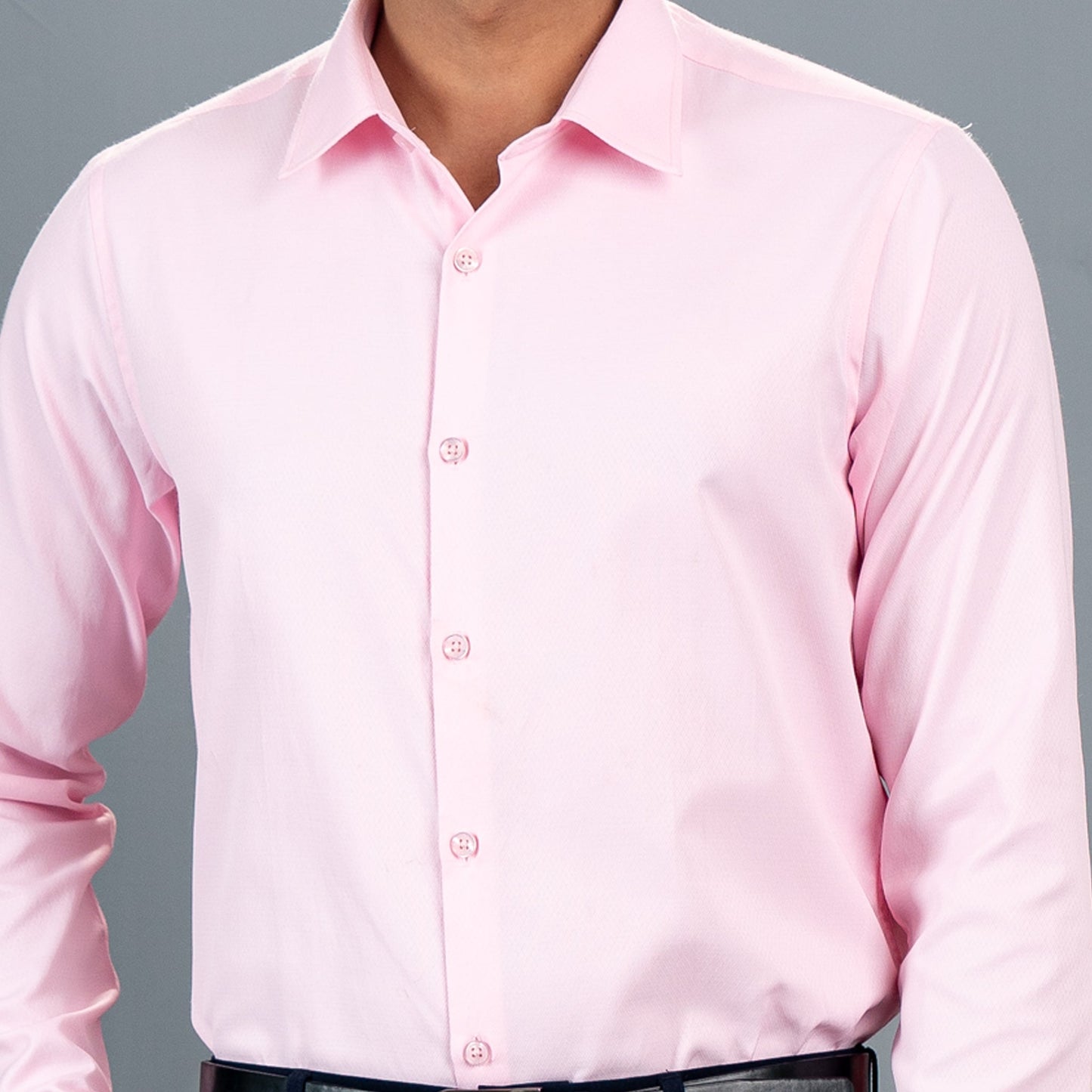 Men's Pink Formal Shirt