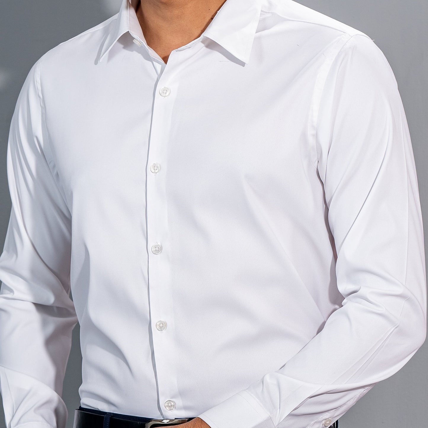 Men's White Formal Shirt