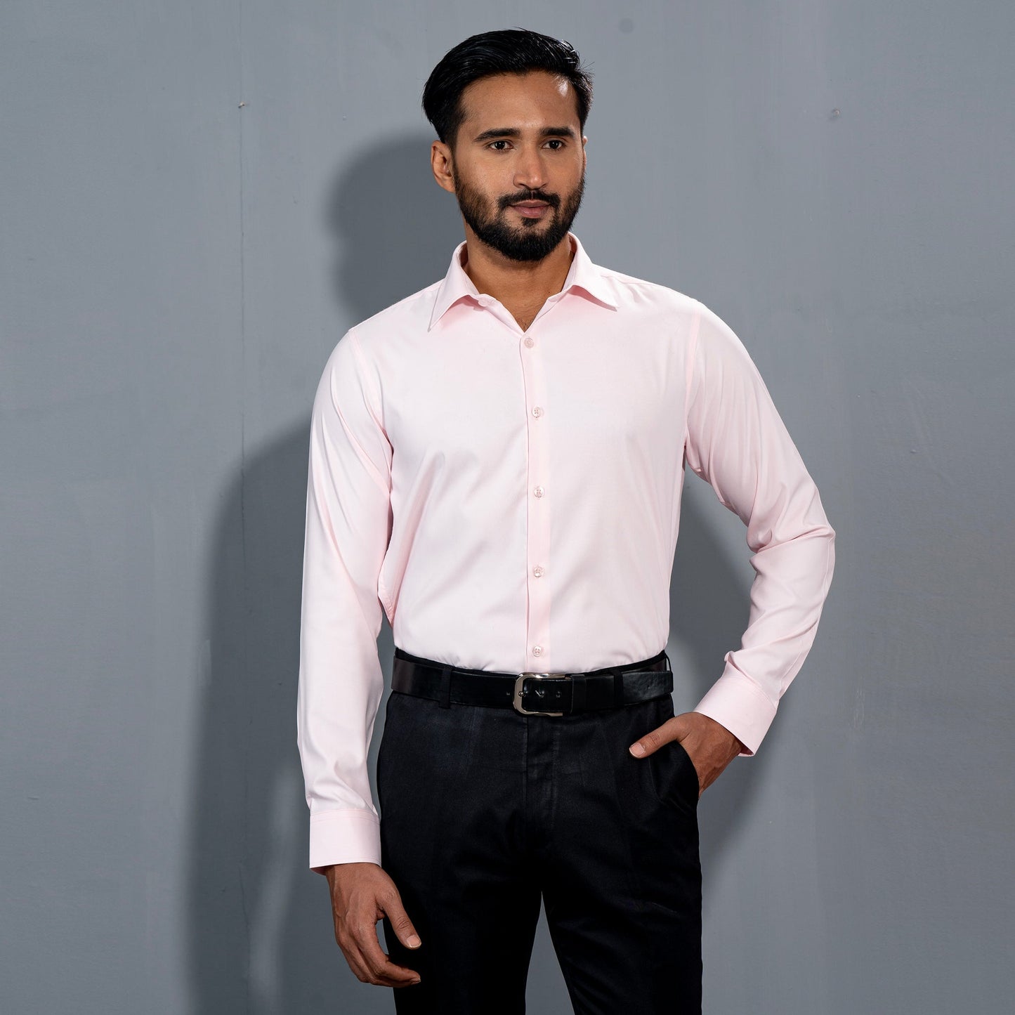 Men's Pastel Pink Shirt