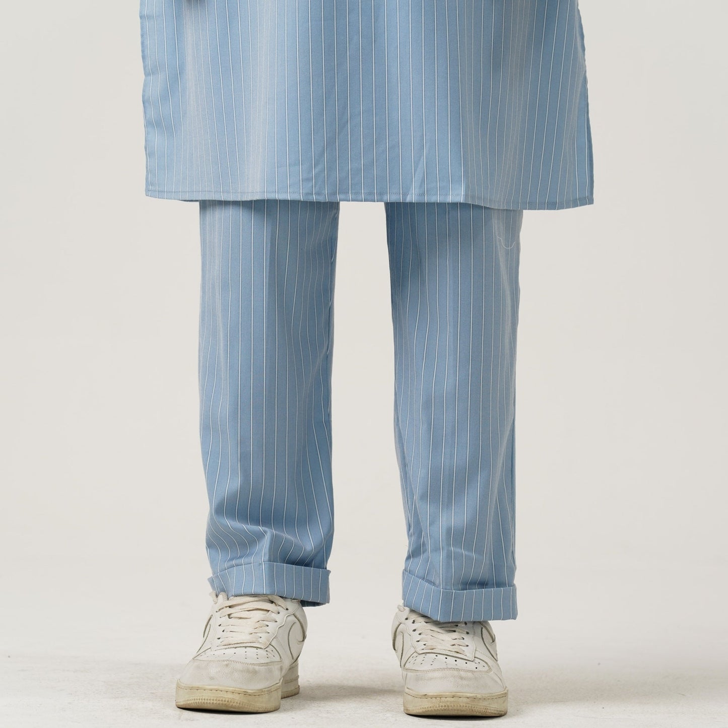 Mens Sky Blue Two Piece Set