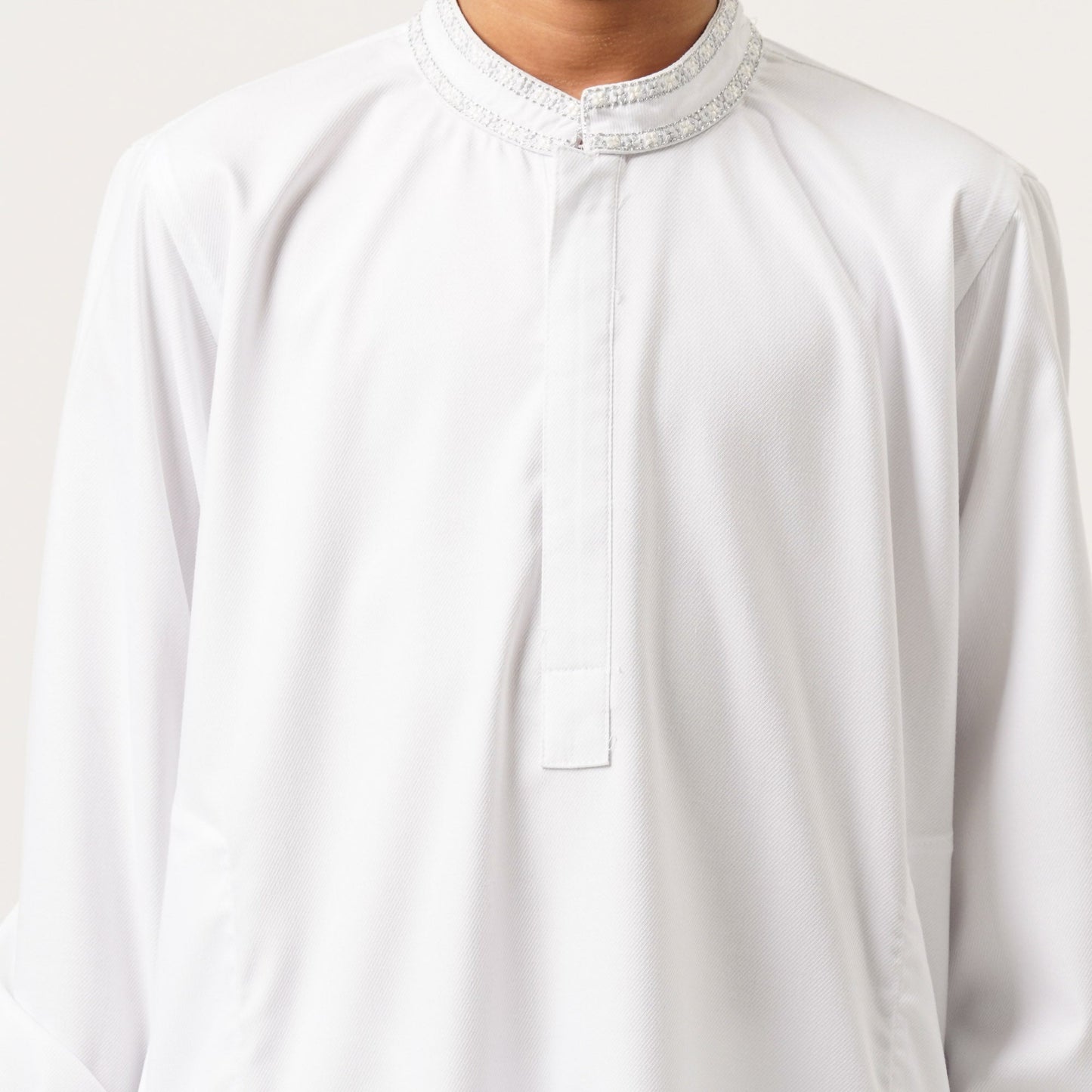 Boys White Kabli