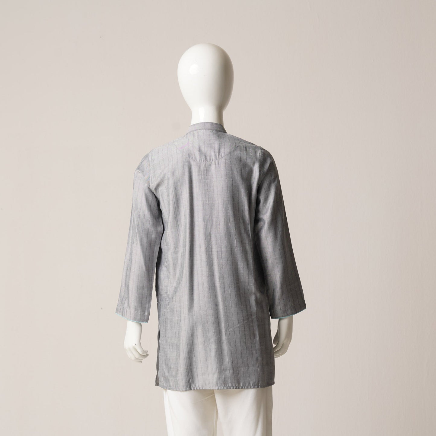 BOYS BASIC PANJABI -GREY