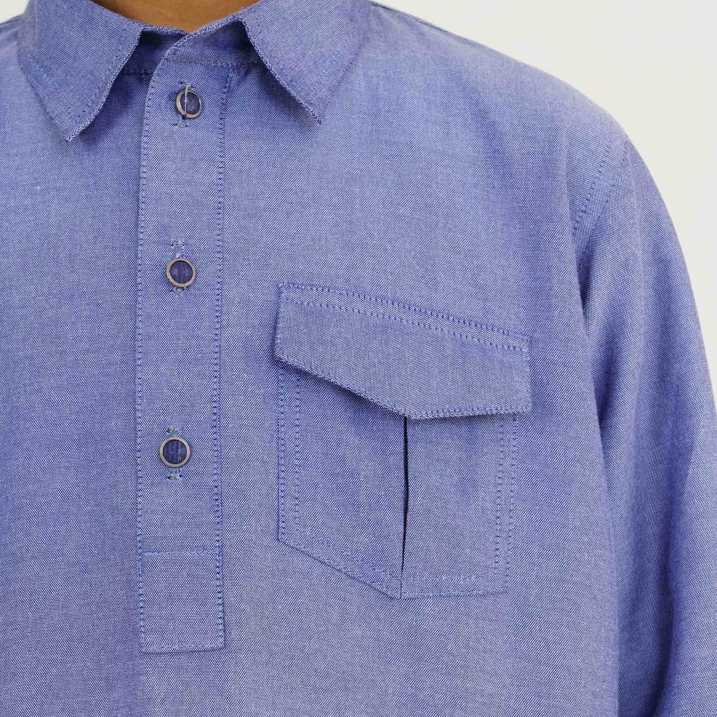 Boy's Denim Panjabi