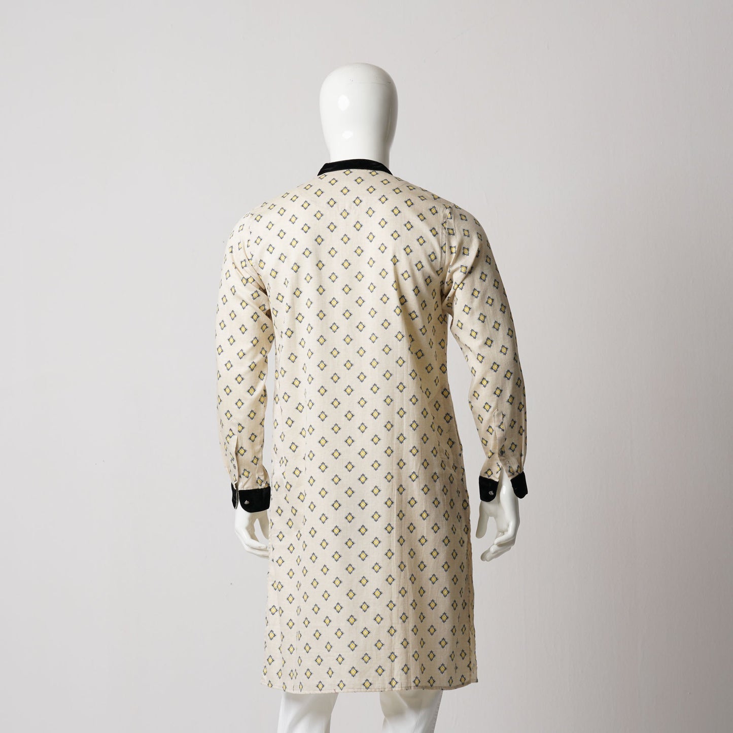 MENS PANJABI-OFF WHITE