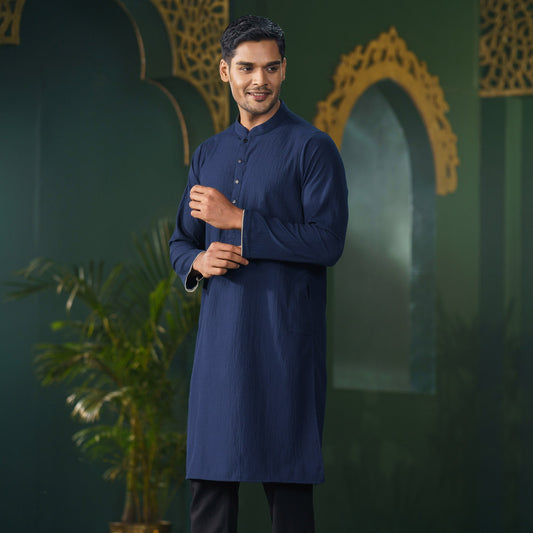 Men’s Navy Basic Panjabi