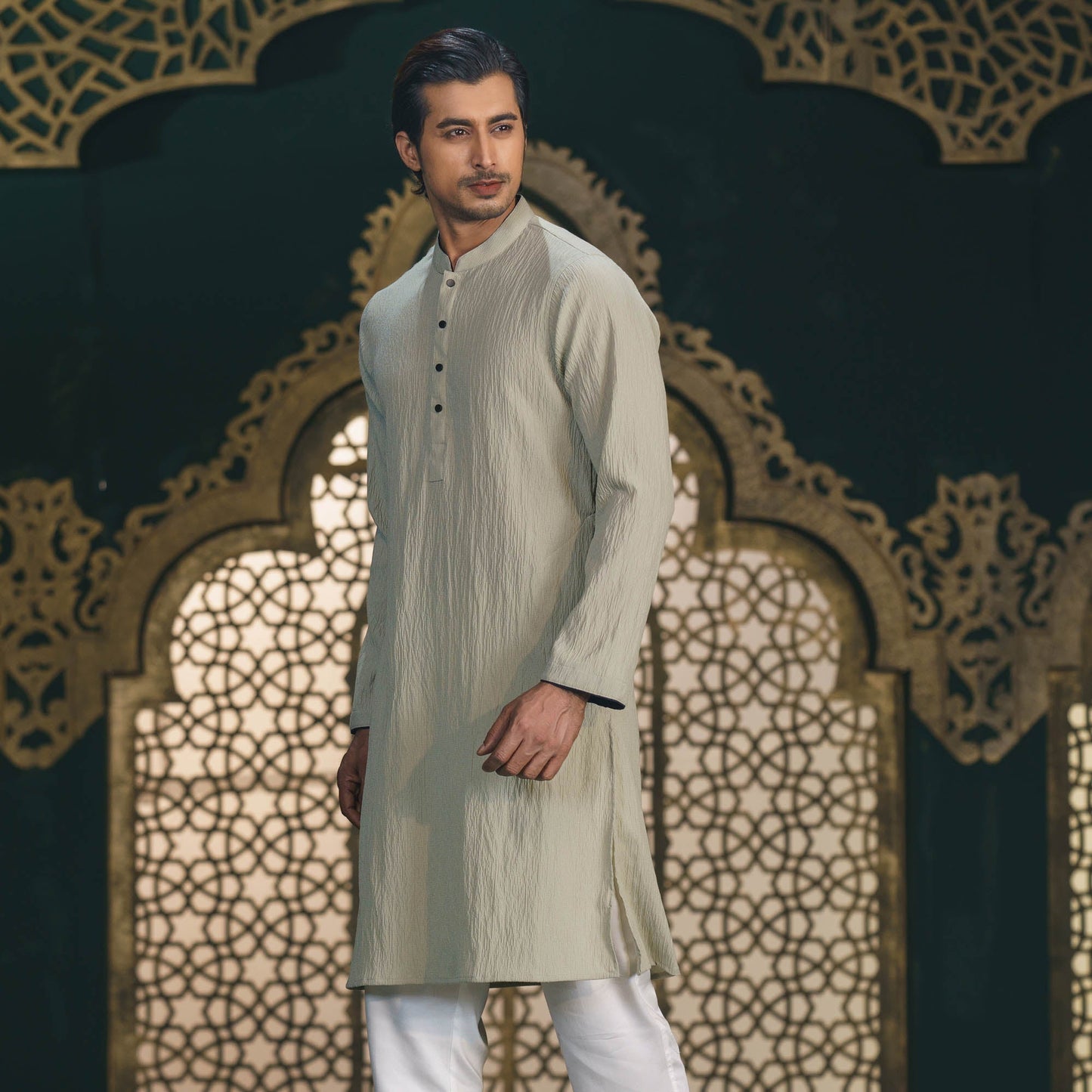 Men’s Mint Basic Panjabi