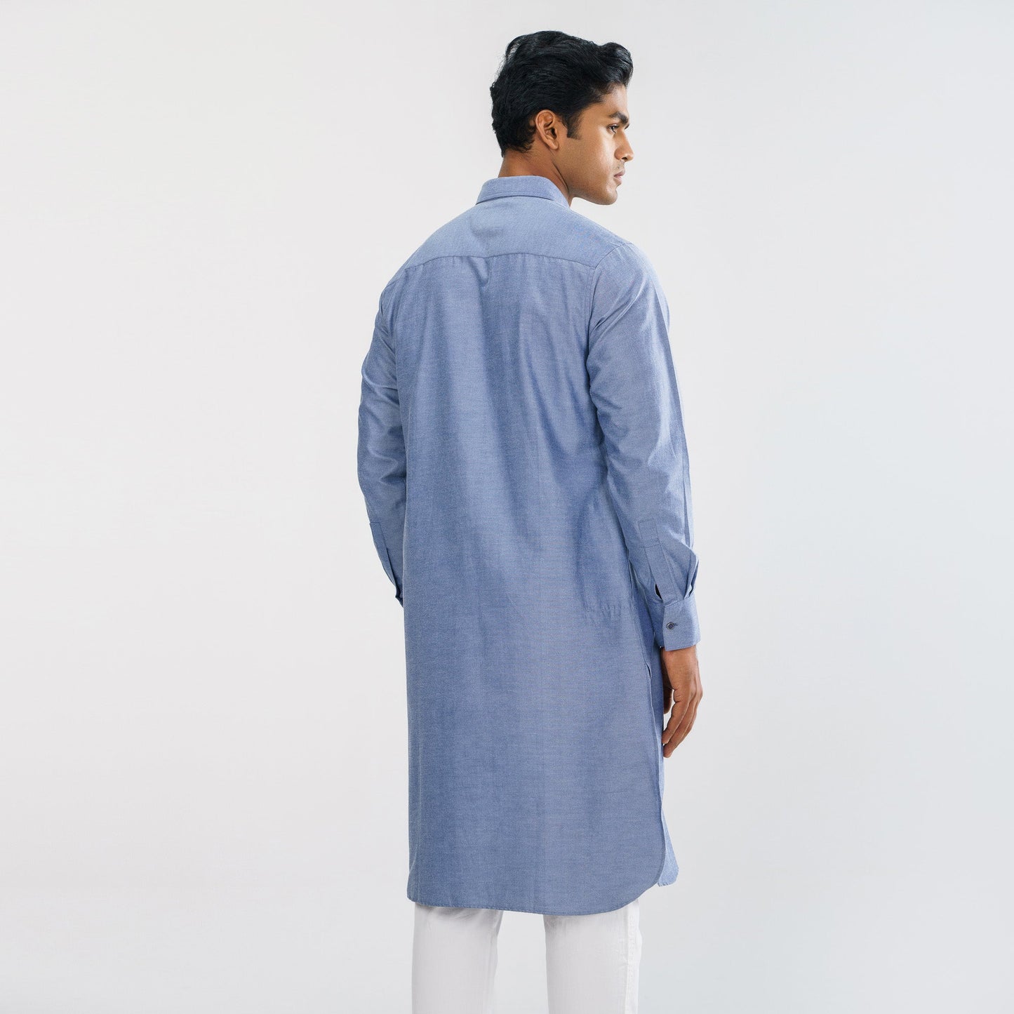 Mens Denim Panjabi