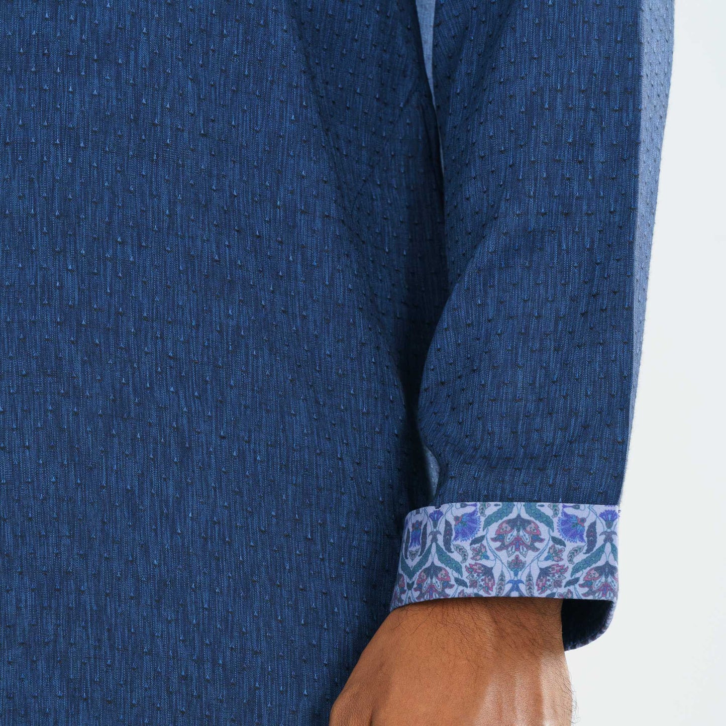 Men's Navy Basic Panjabi