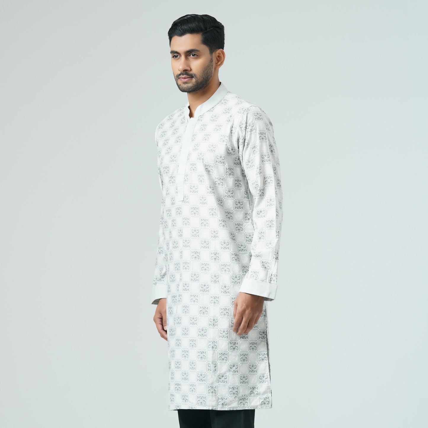 Mens Basic Mint Panjabi