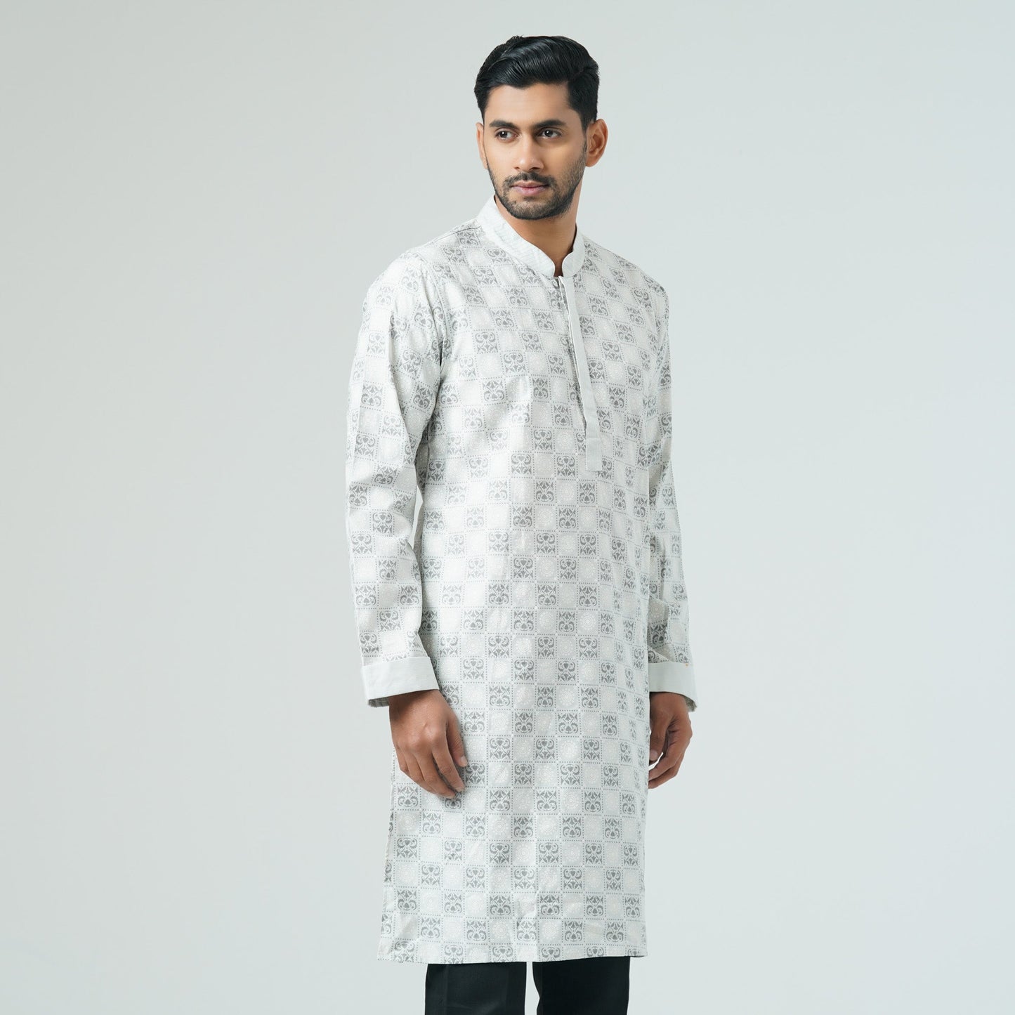 Mens Basic Mint Panjabi