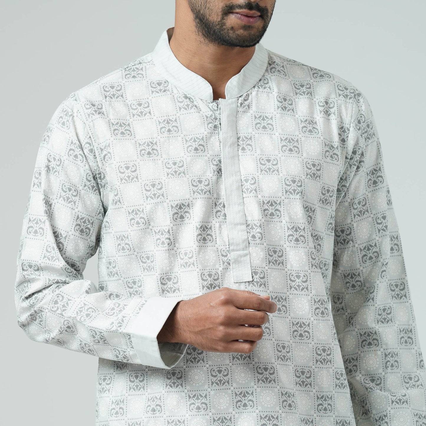 Mens Basic Mint Panjabi