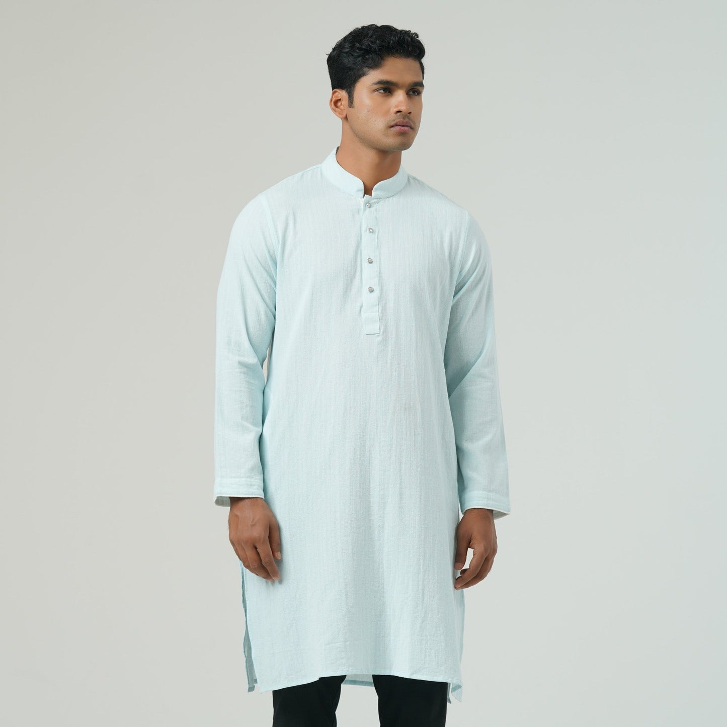 Mens Sky Blue Panjabi