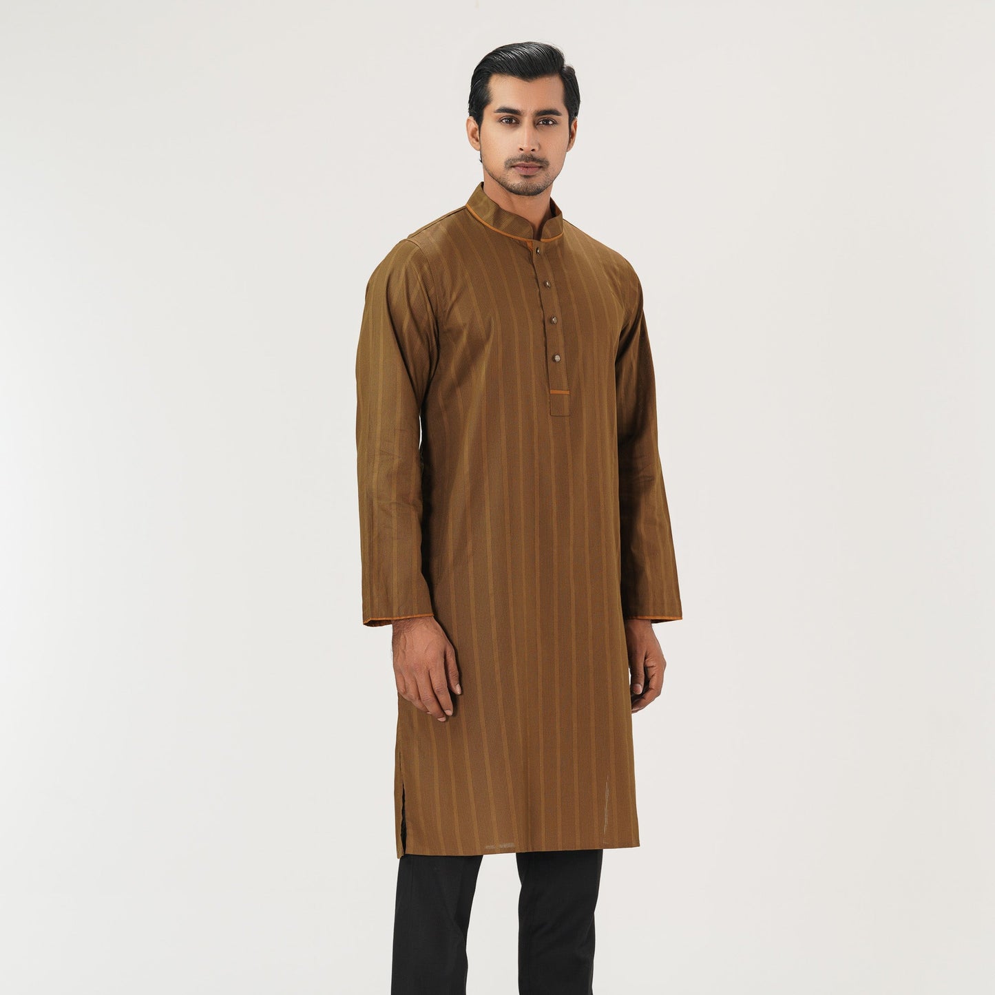 Mens Brown Panjabi