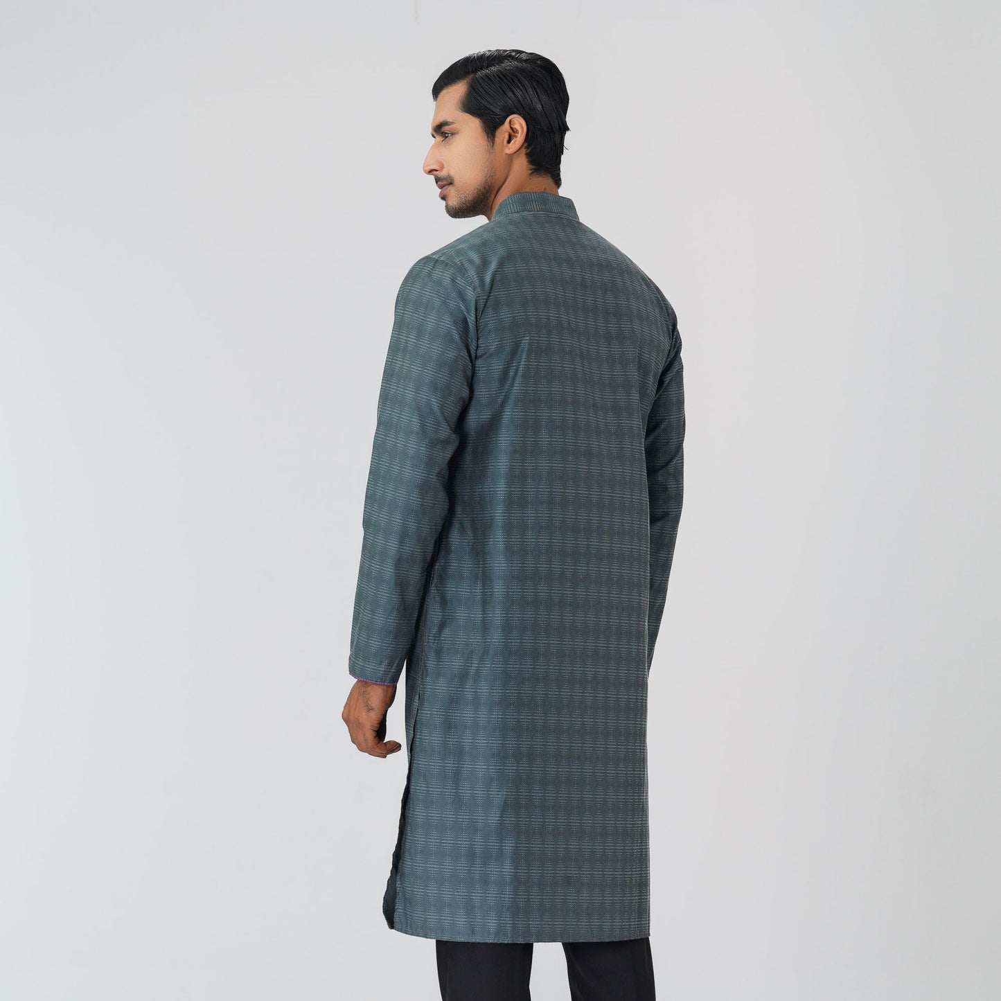 Mens Dark Teal Panjabi