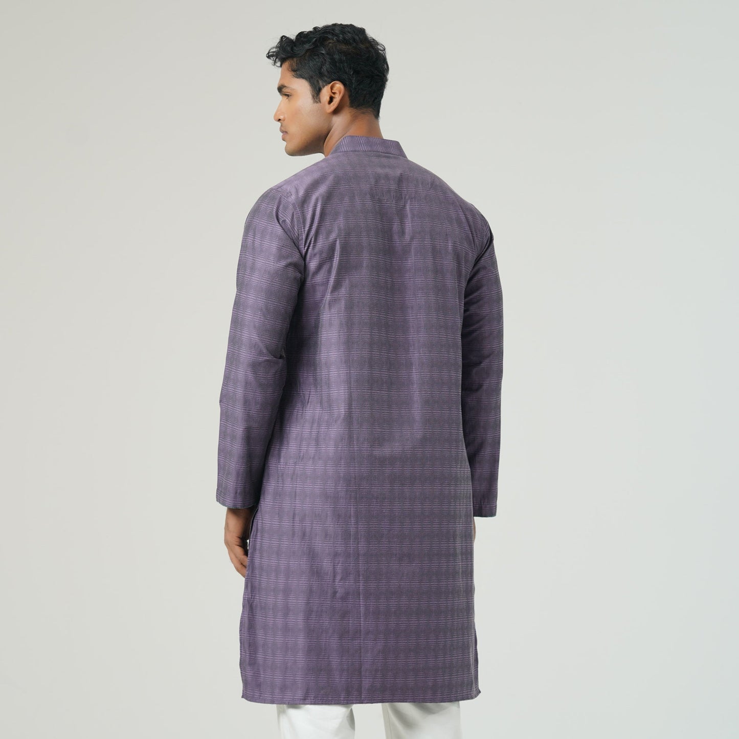 Mens Violet Panjabi