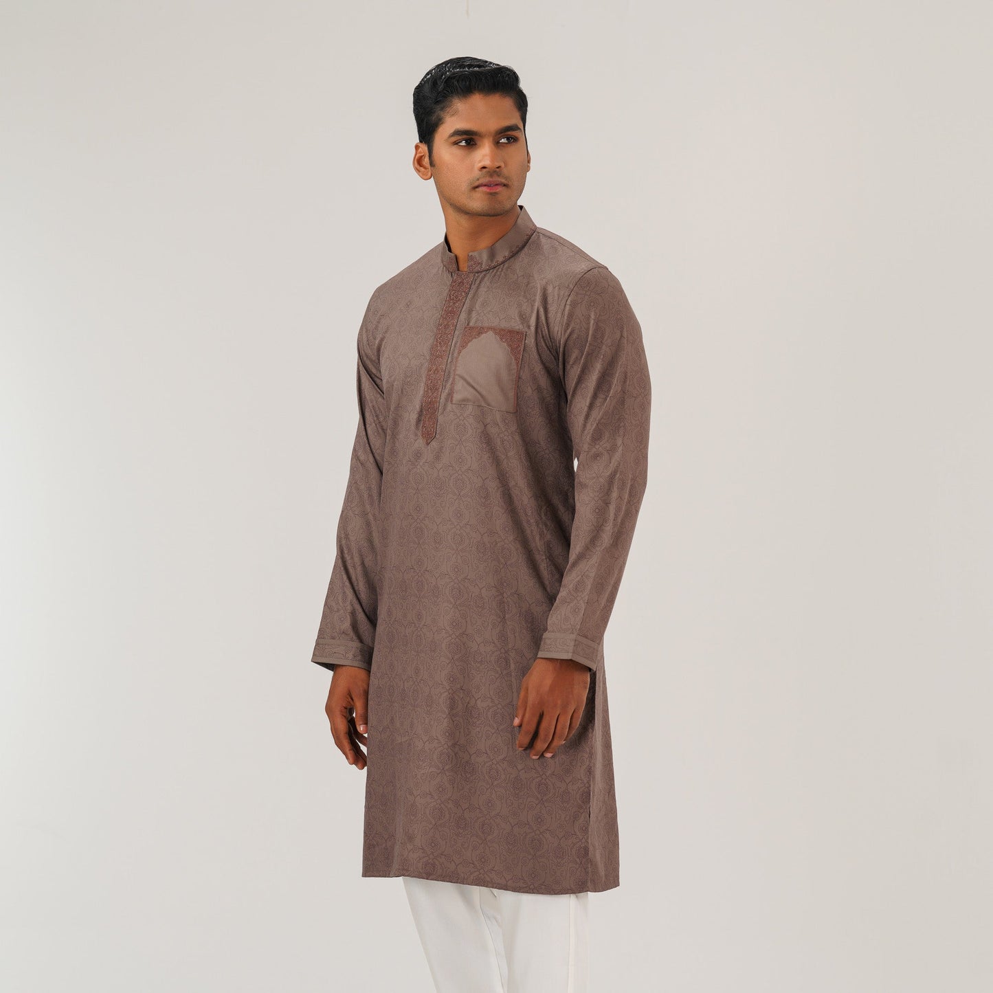 Mens Premium Chocolate Panjabi