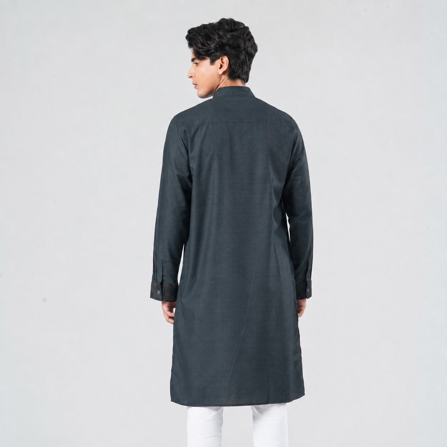 Men Blended Suiting Panjabi