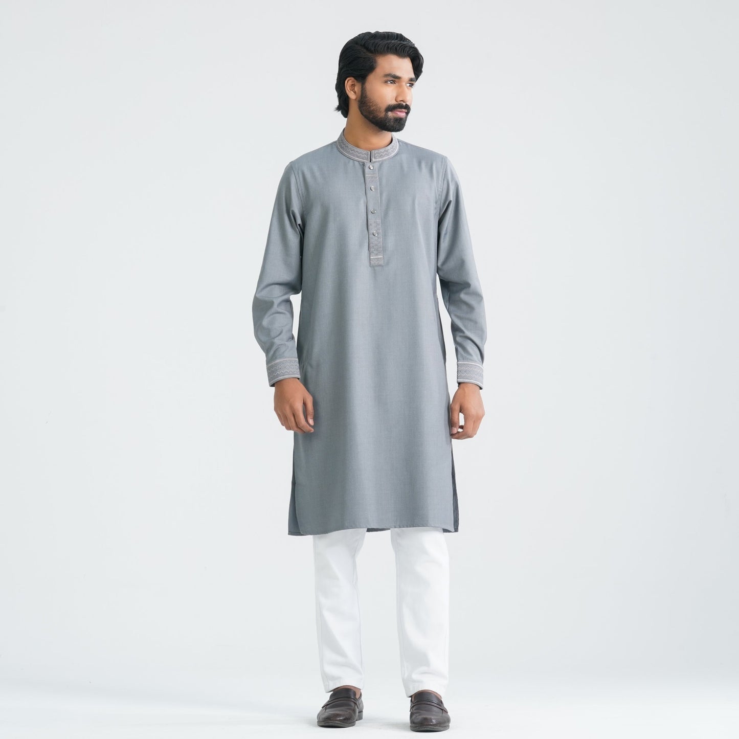Men’s Blended Suiting Fabric Panjabi