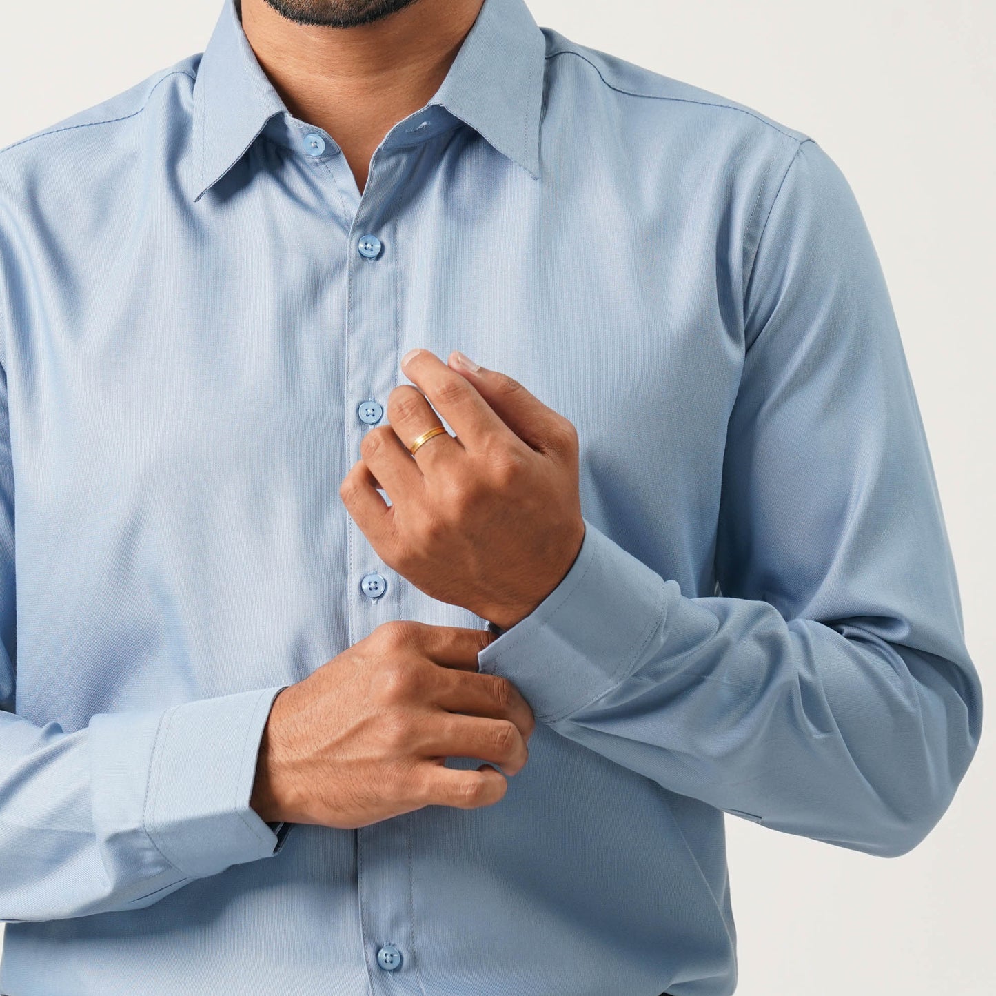 Mens Metallic Seawead Shirt