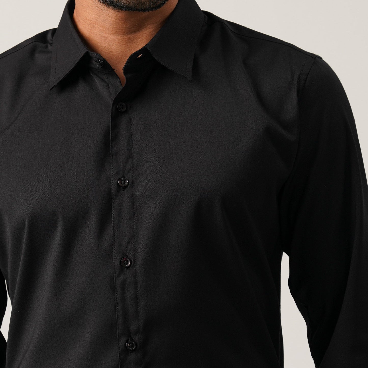 Mens Black Shirt