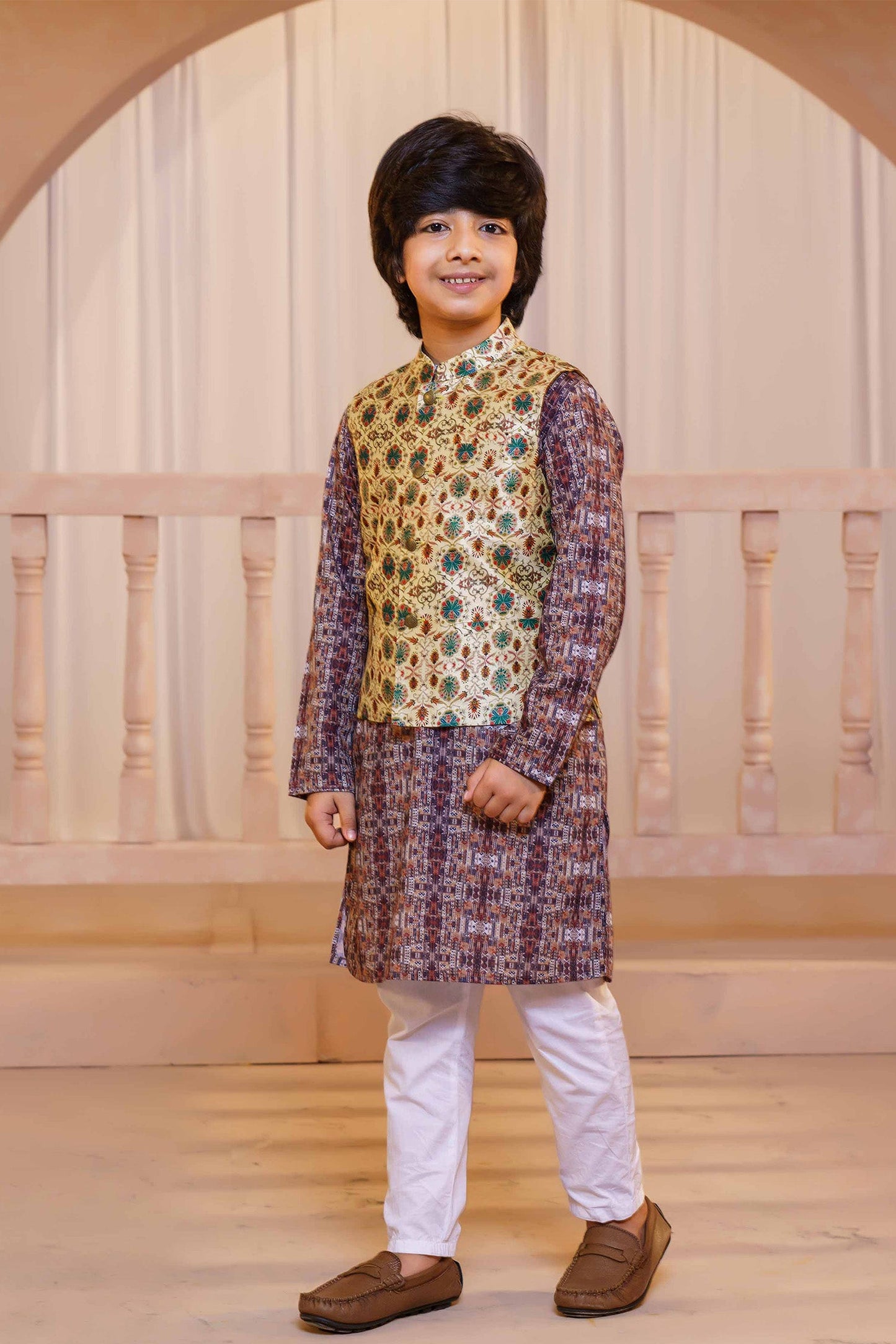 BOYS VEST- MULTI COLOR