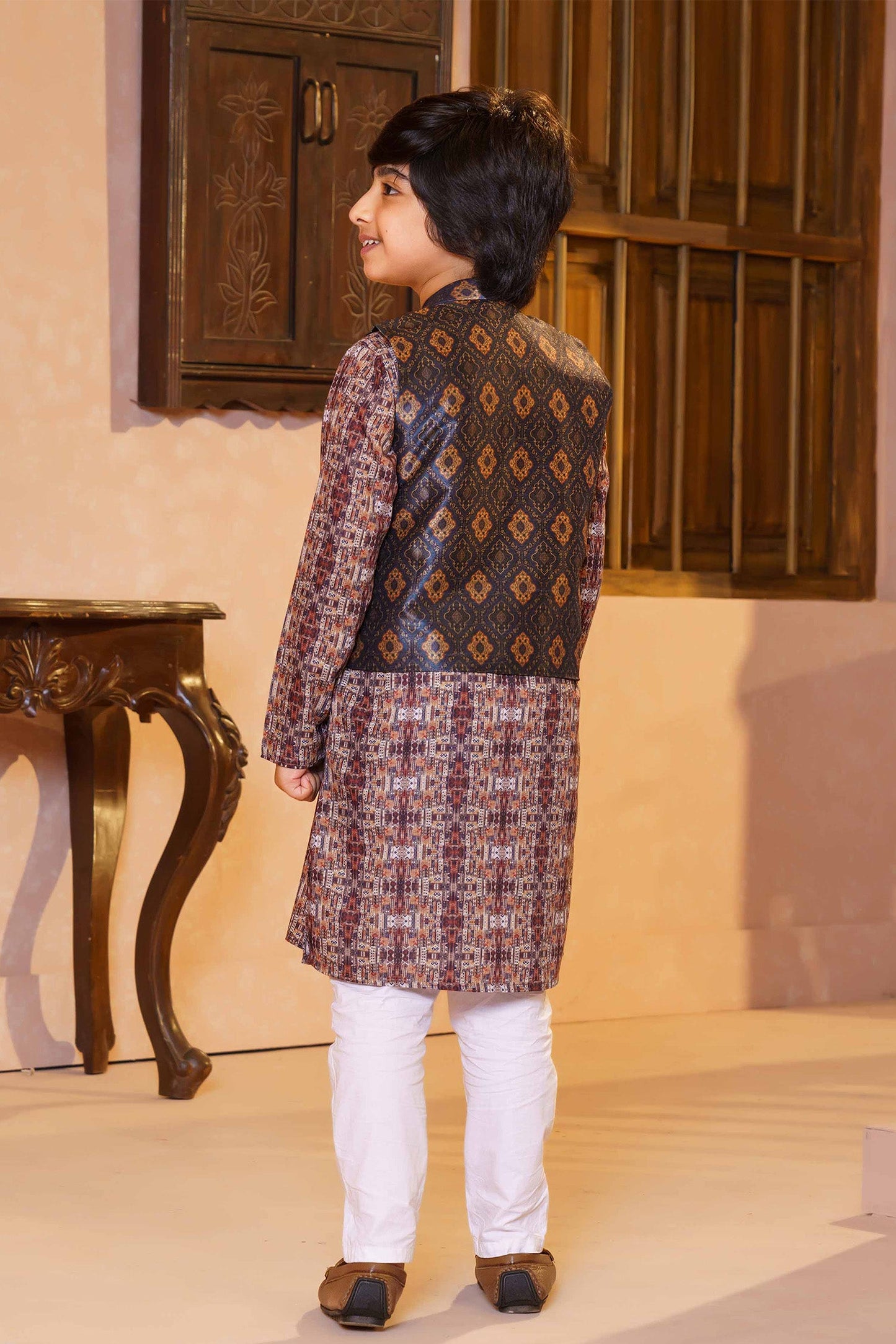 BOYS VEST- MULTI COLOR