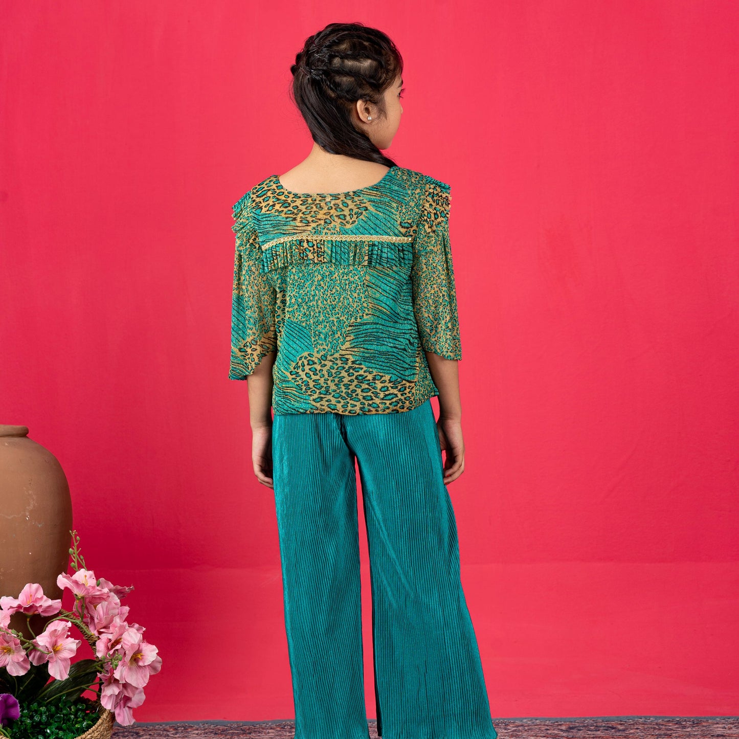 Girls 2Pcs- Green