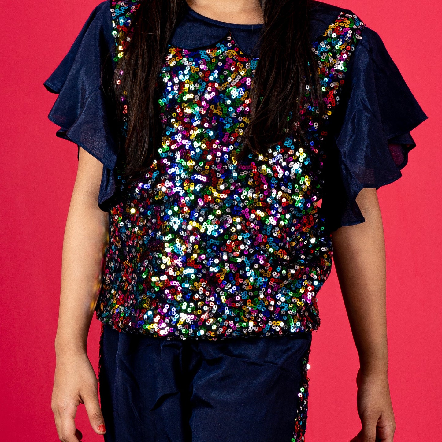 Girls 2Pcs- Blue