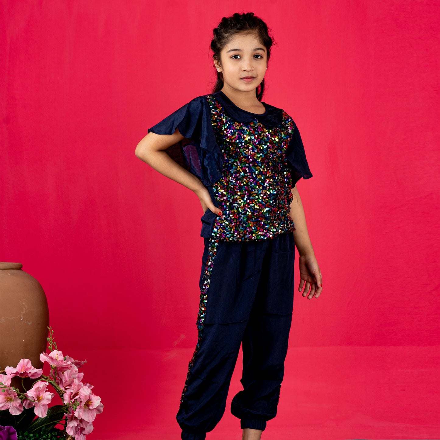 Girls 2Pcs- Blue