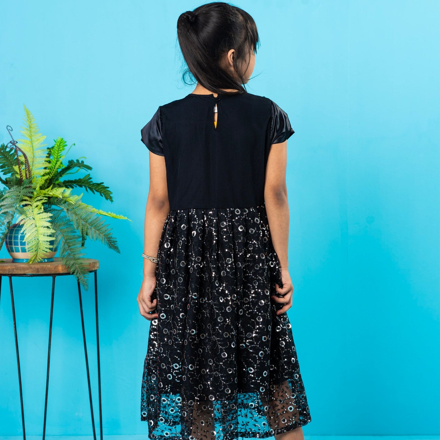 Girls Frock- Black