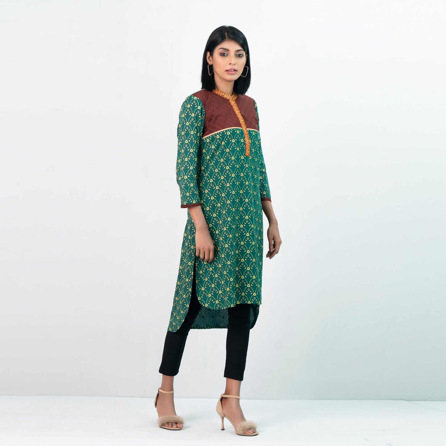 Ladies Kurti- Green