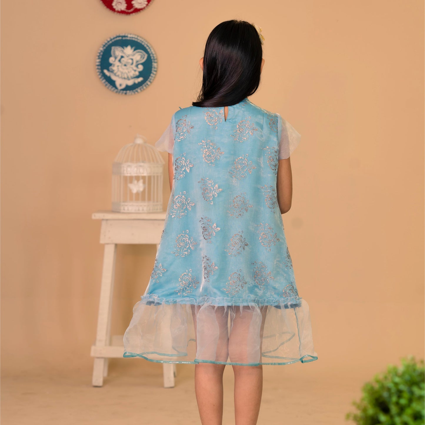 Girls Tunic-Sky Blue