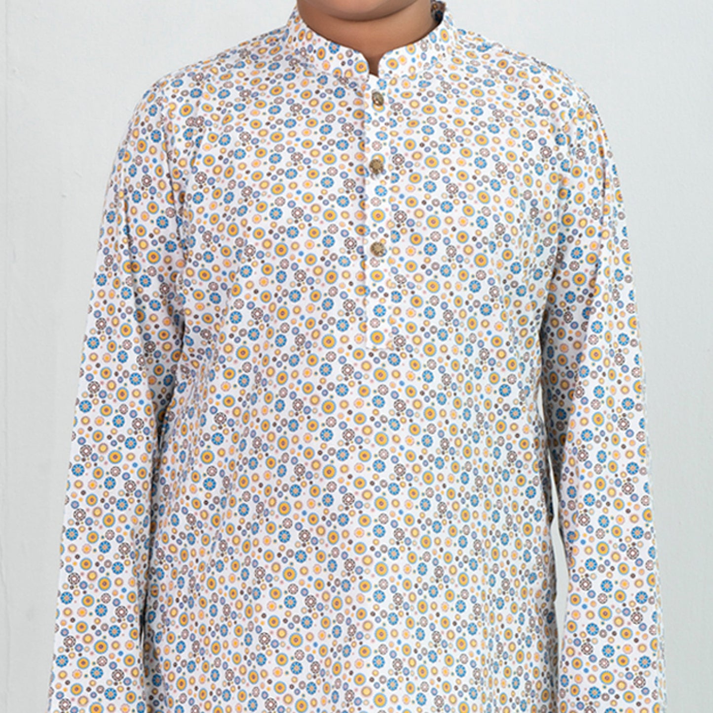 Boys Panjabi- White