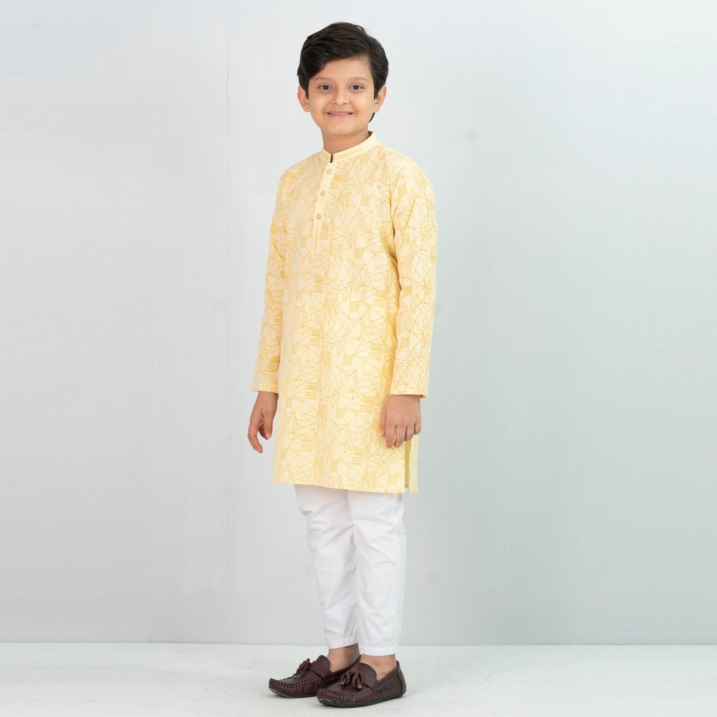 Boys Panjabi- Yellow