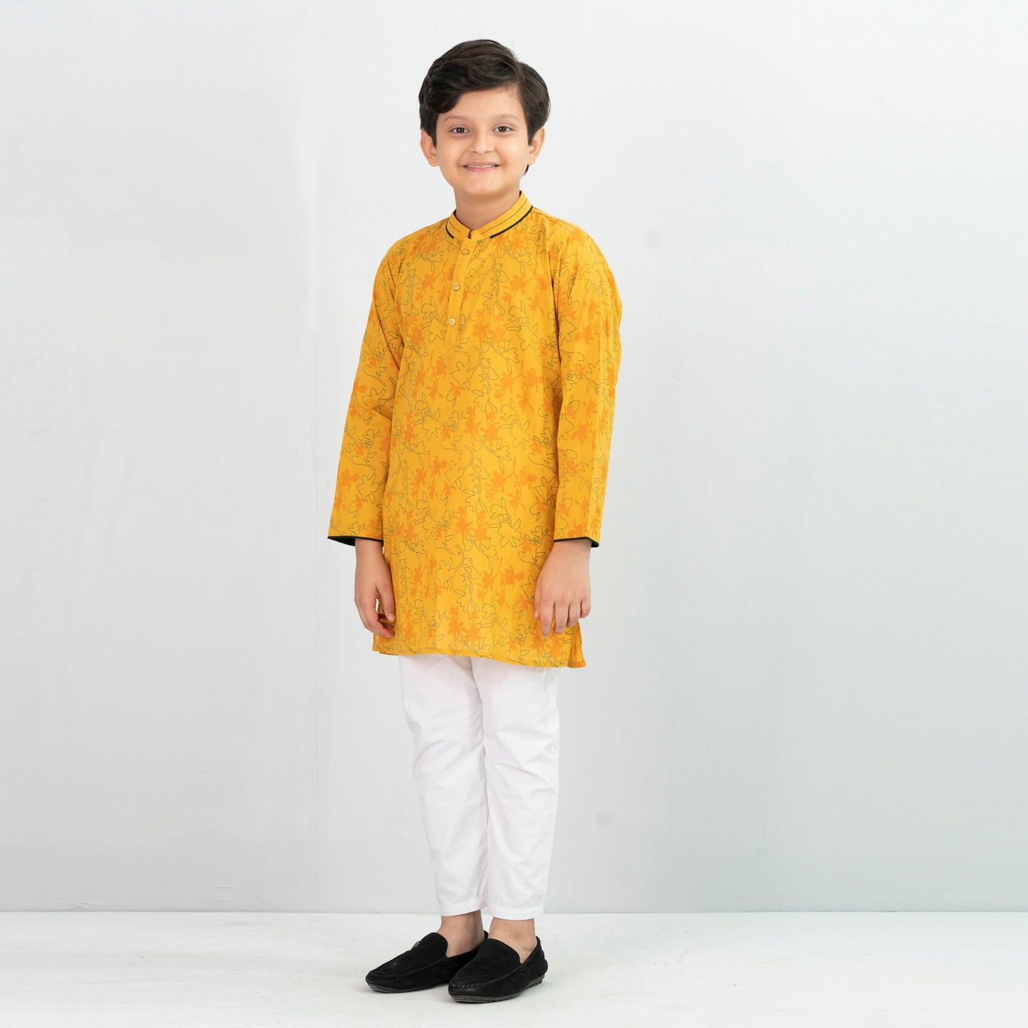Boys Panjabi- Mustard