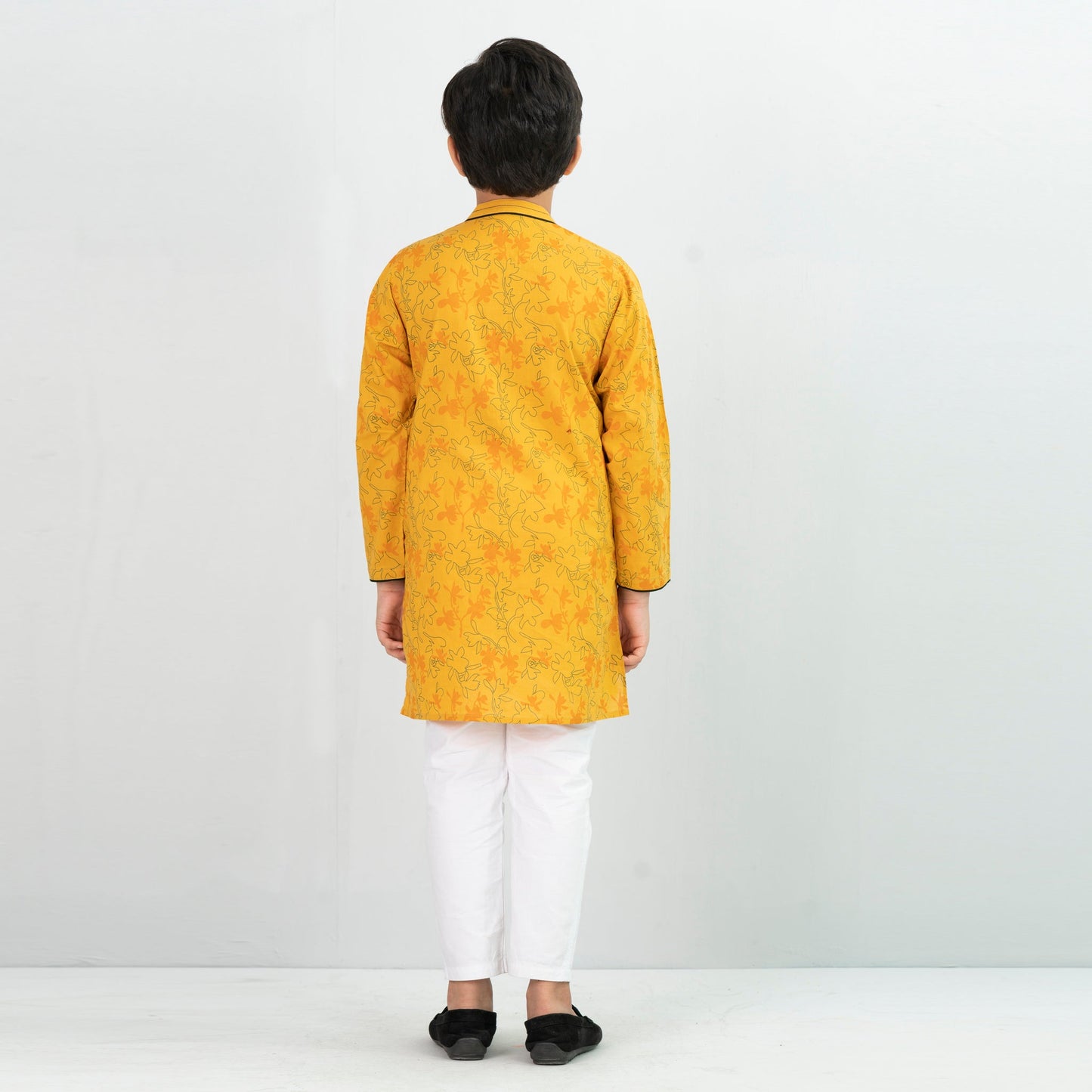 Boys Panjabi- Mustard